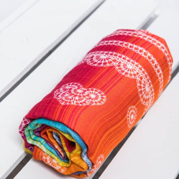 NWT Lenny Lamb Blanket Rainbow Lace - Picture 2 of 2